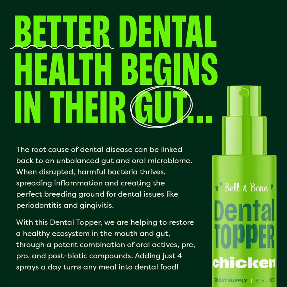BELL & BONE Chicken Cat Dental Topper 30ml