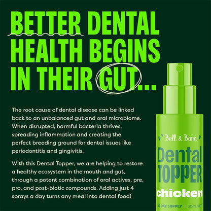 BELL & BONE Chicken Cat Dental Topper 30ml