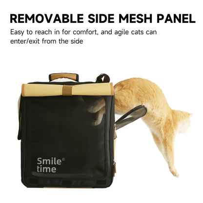 SMILE TIME Privacy Pro Tri-Shade Pet Travel Carrier 38x24x44cm