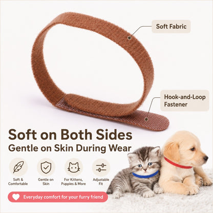 Pet ID Collar – 12 Colors for Puppies and Kittens