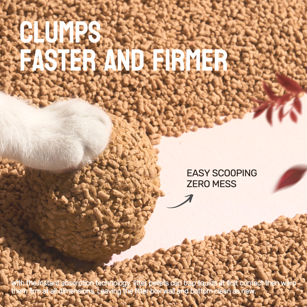 CATURE Natural Miracle Cassava Cat Litter - Earl Grey Scent 2.5Kg