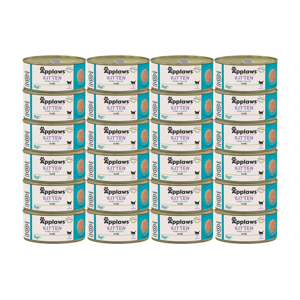 APPLAWS Tuna Fillet Kitten Canned Wet Cat Food