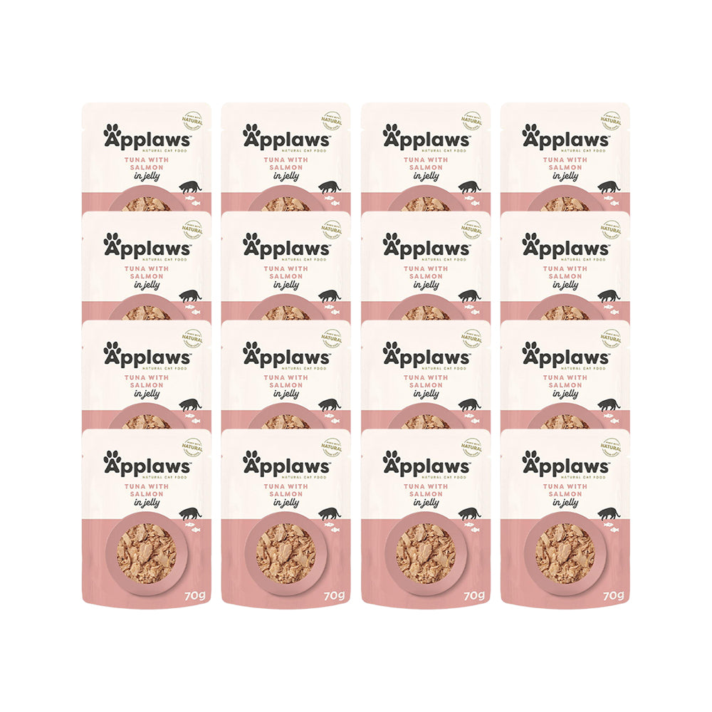 APPLAWS Tuna with Salmon Jelly Wet Cat Food for Adult Cat