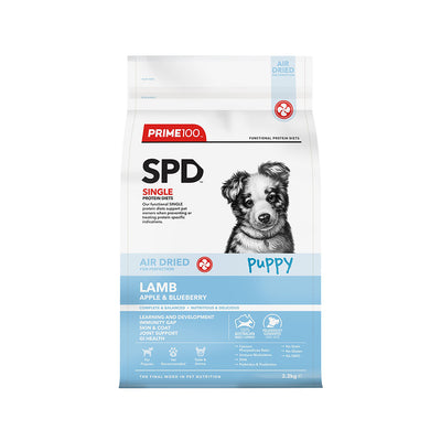 PRIME100 Lamb, Apple and Blueberry Air Dried Puppy Food 2.2kg