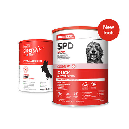 PRIME100 SPD Air Dried Duck & Sweet Potato Dog Food