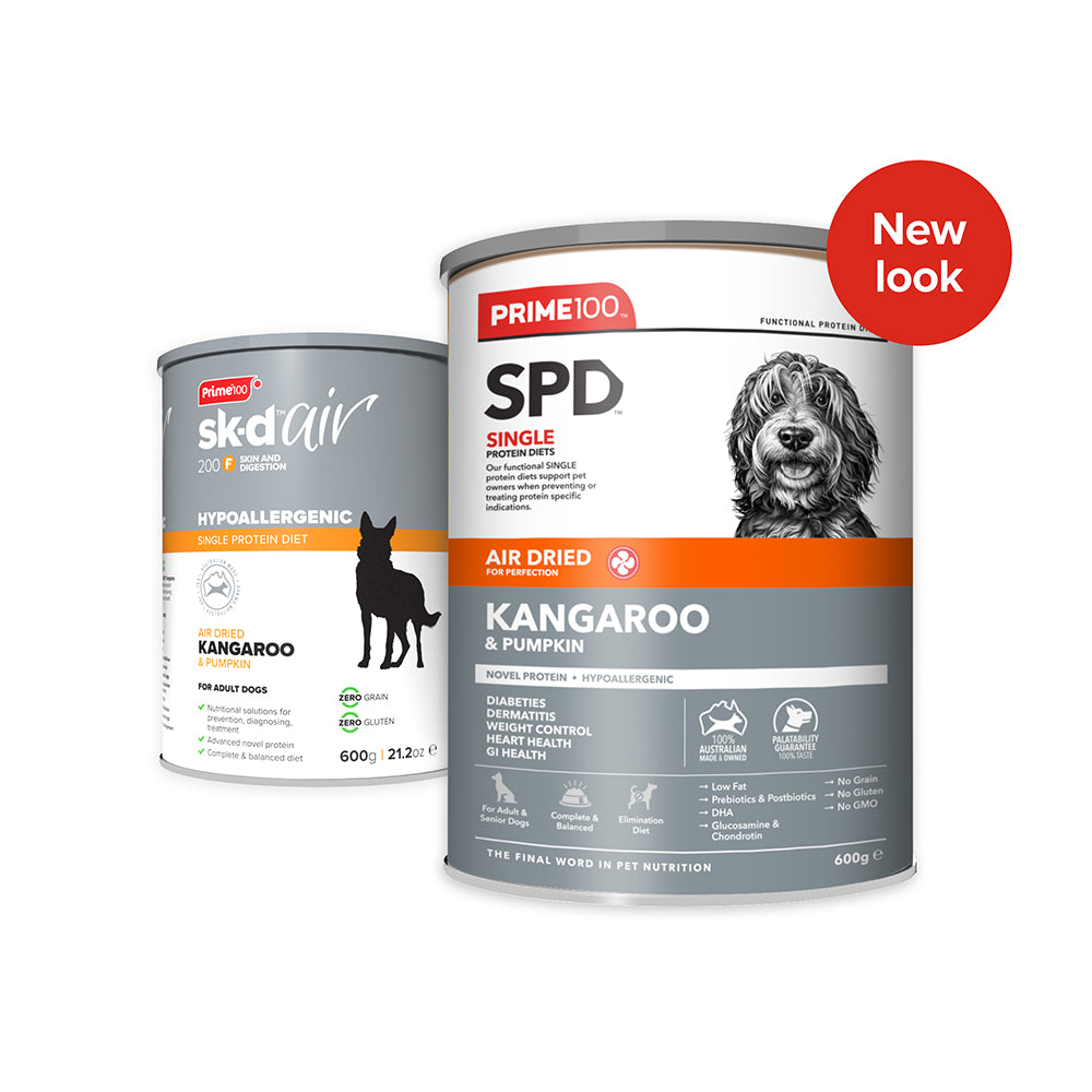 PRIME100 SPD Air Dried Kangaroo & Pumpkin Dog Food