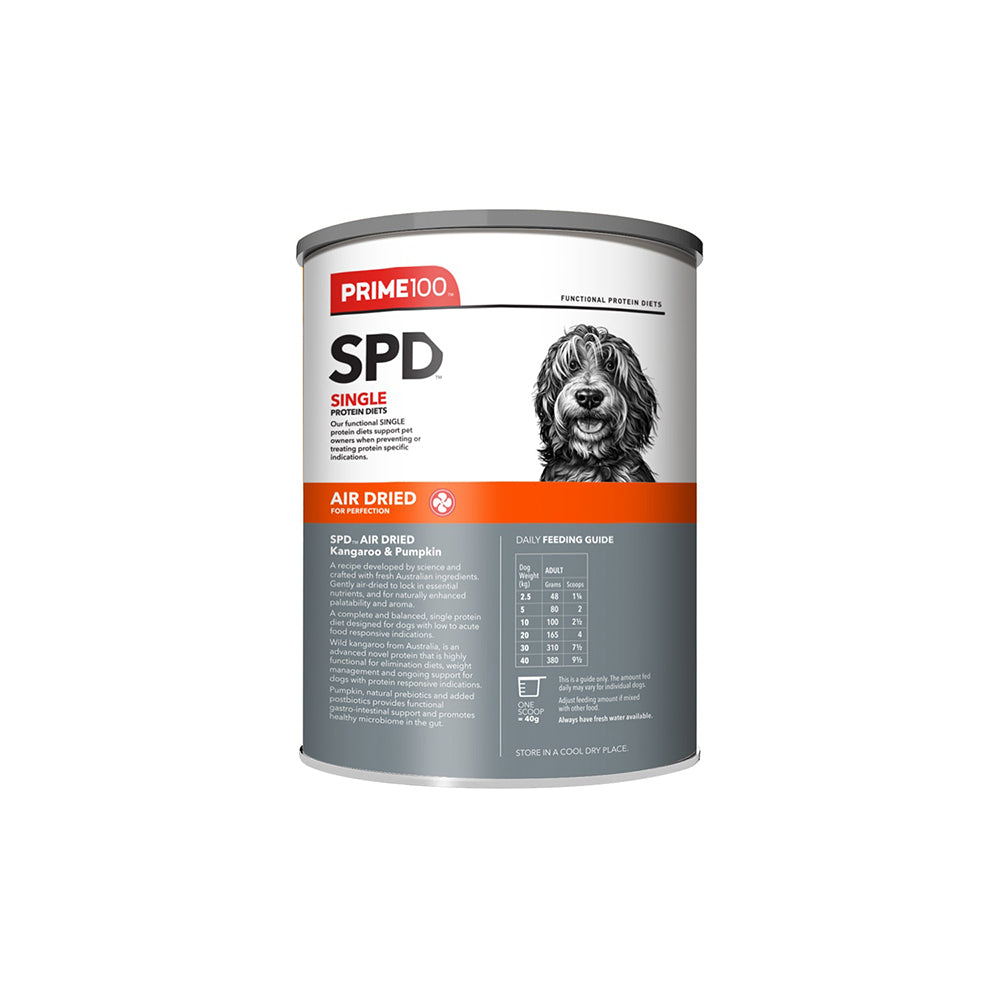 PRIME100 SPD Air Dried Kangaroo & Pumpkin Dog Food