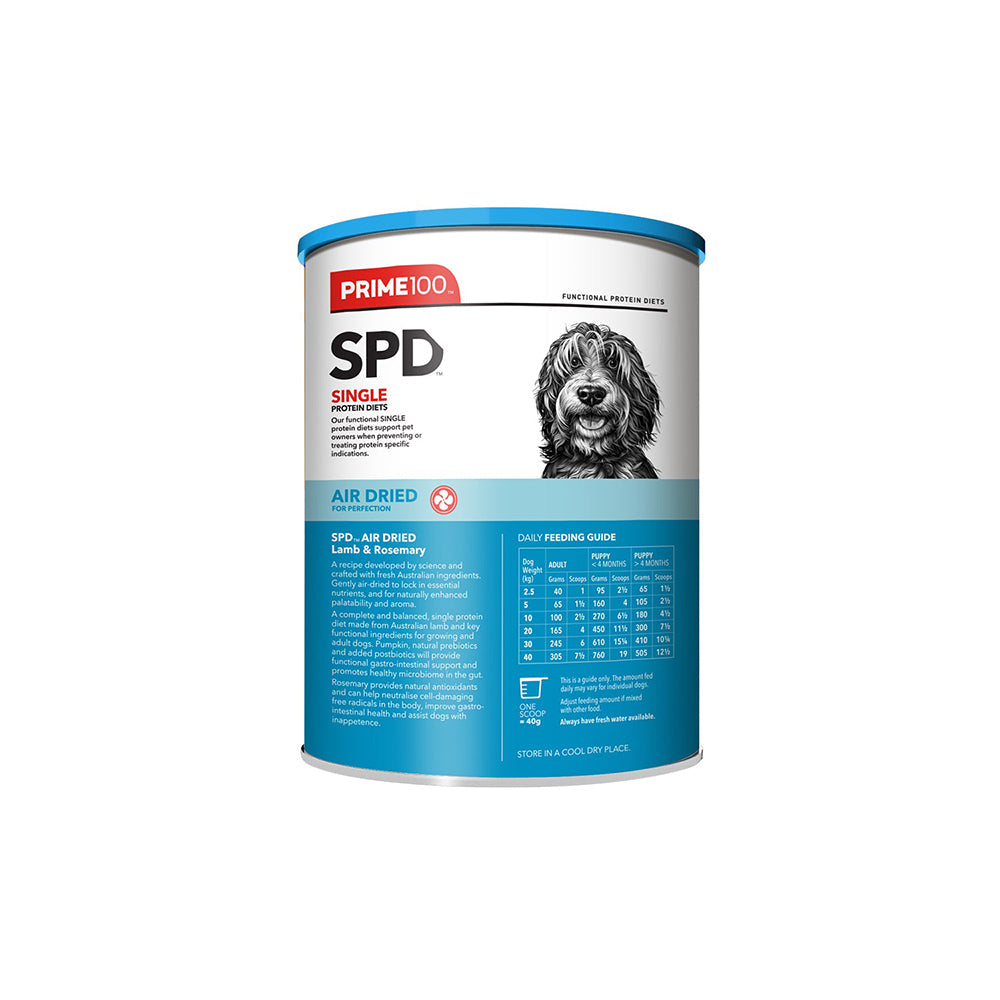 PRIME100 SPD Air Dried Lamb & Rosemary Dog Food