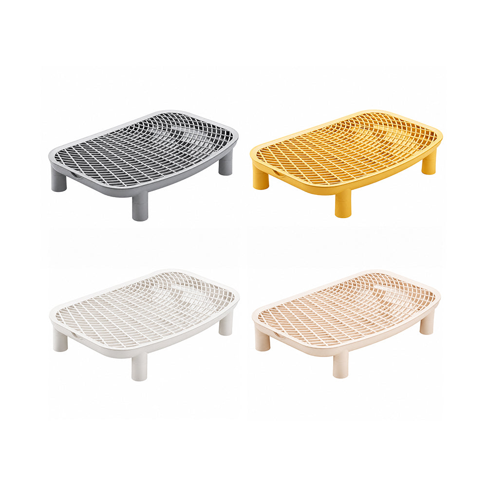 Cat Litter Mat Platform Raised Anti Tracking