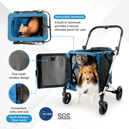 IBIYAYA Bigbuddy Stroller And Crate Combo