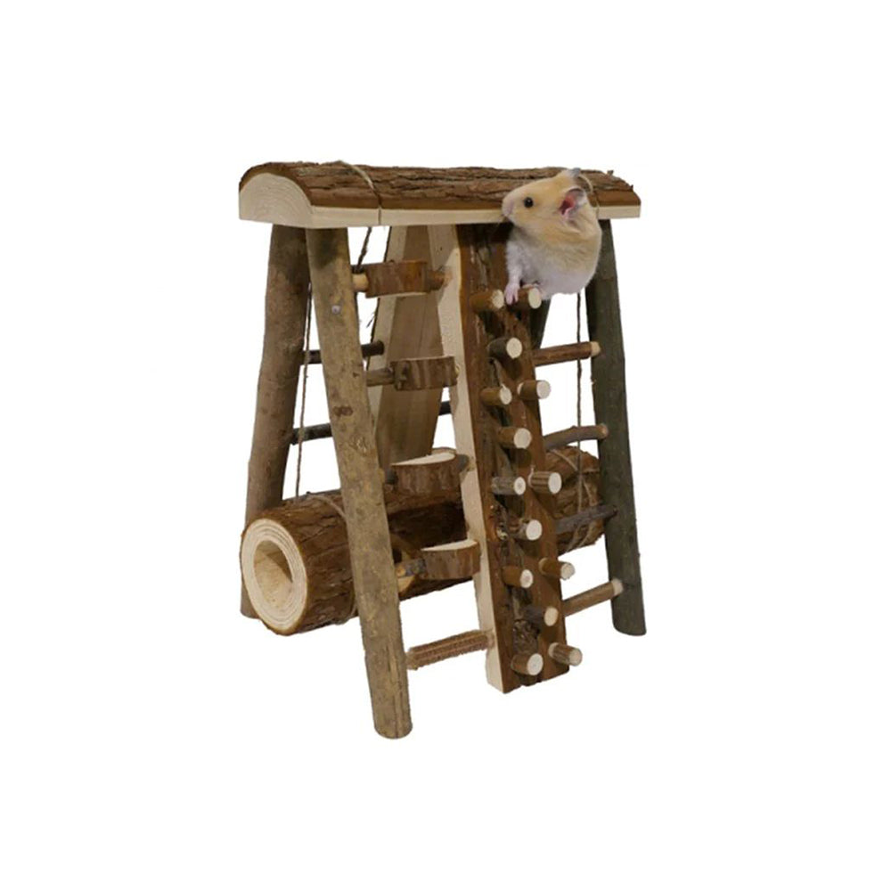 ROSEWOOD Assault Course Activity Toy for Small Animals