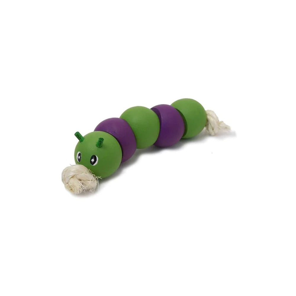ROSEWOOD Woodies Caterpillar Activity Toy for Small Animals