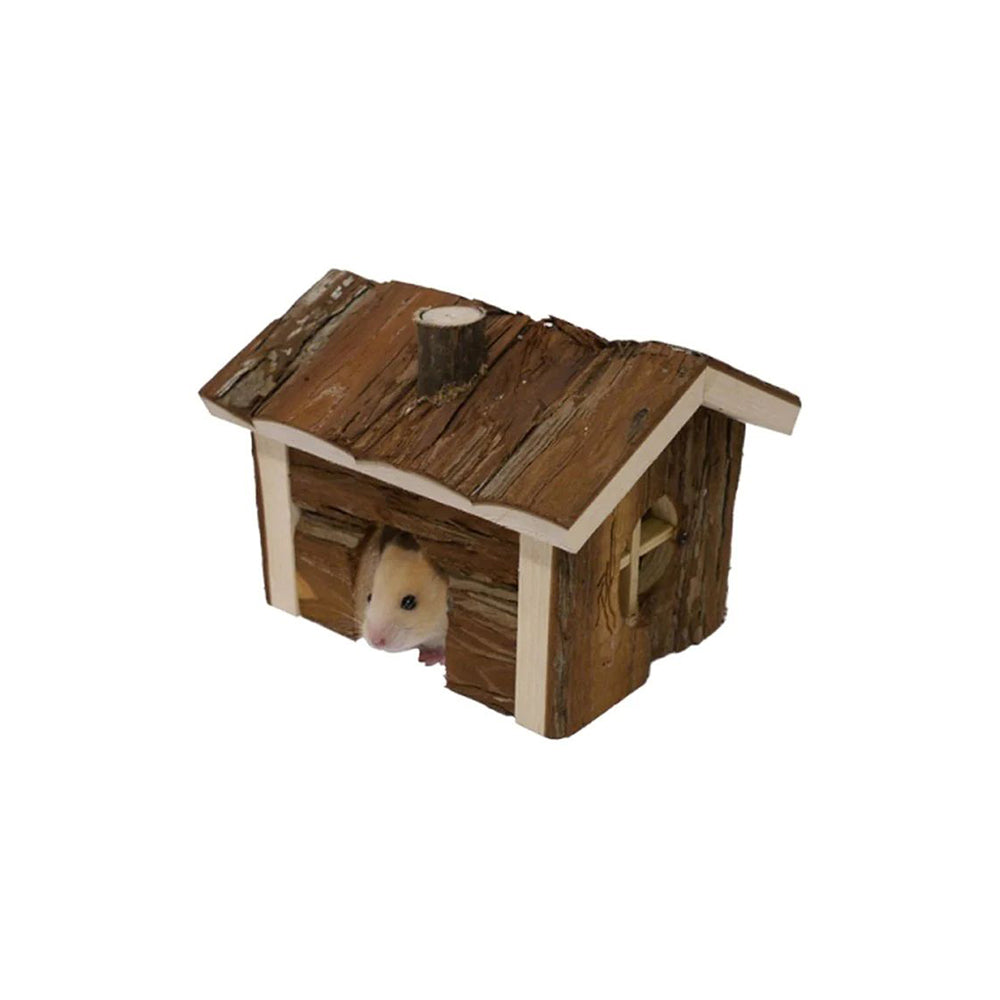 ROSEWOOD Forest Cabin Activity Toy for Small Animals