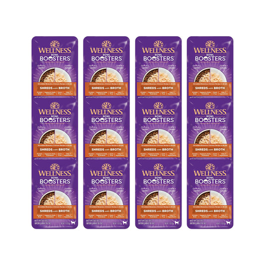 WELLNESS Core Simply Shreds Shredded Boneless Chicken Wet Cat Food 50g x 12