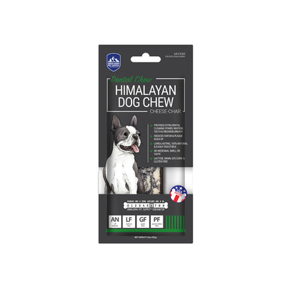 HIMALAYAN Cheese Char with Activated Charcoal Medium Dog Chew Treats 1pk