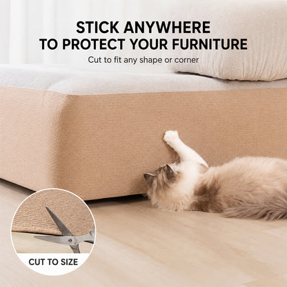 Cat Scratch Mat – Self-Adhesive Furniture Protector & Wall Mount