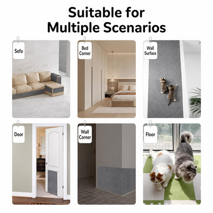 Cat Scratch Mat – Self-Adhesive Furniture Protector & Wall Mount