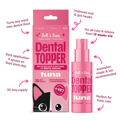 BELL & BONE Tuna Cat Dental Topper 30ml