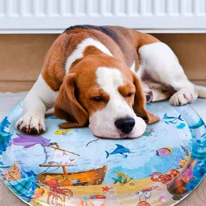 Cooling Water Pet Mat – Large Inflatable Summer Cooling Pad