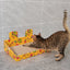 ZODIAC Yellow Cartoon Fruit Box Corrugated Cardboard Cat Scratcher 51x31x25.5cm