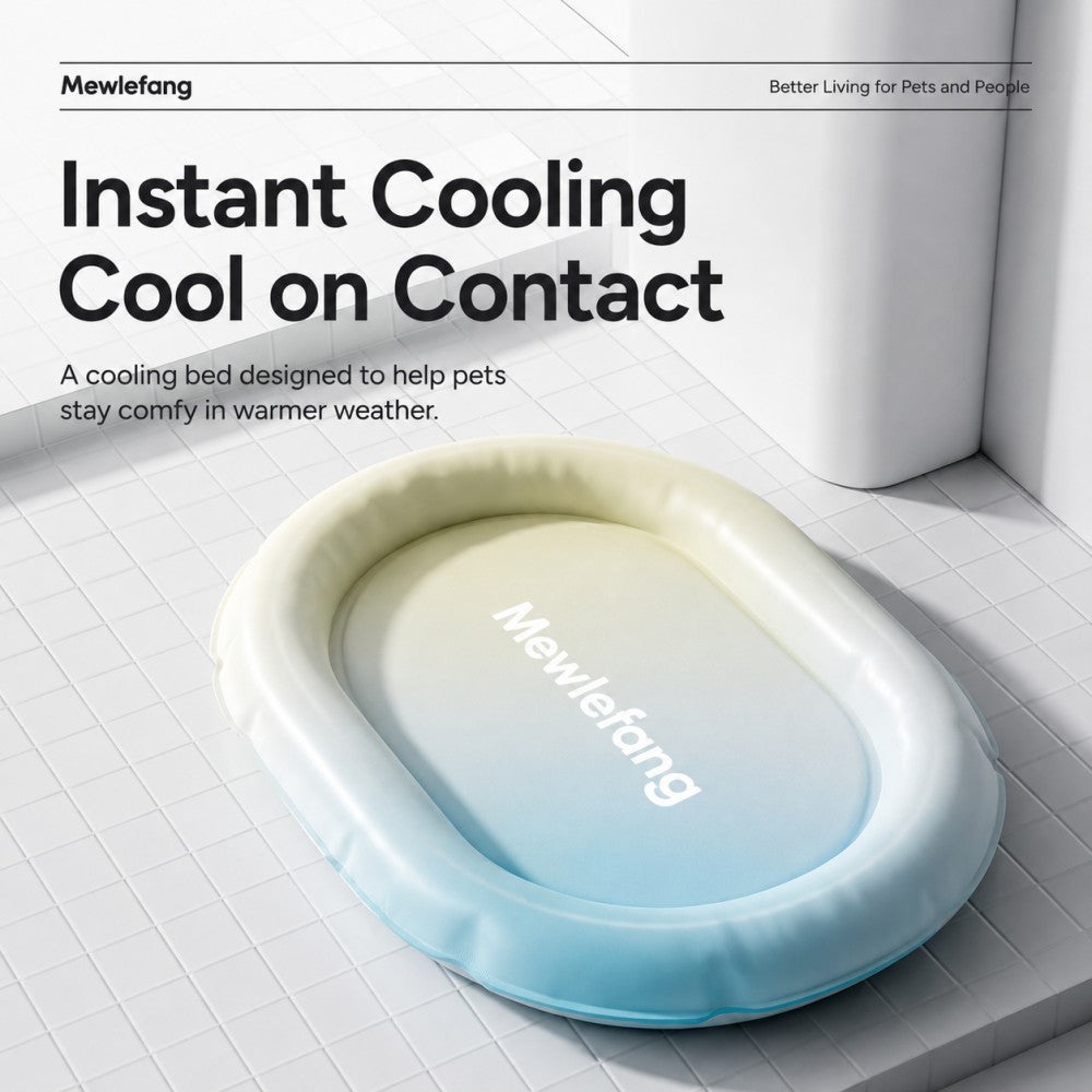 Cooling Ice Mat for Cats and Dogs – Summer Sleeping Pad