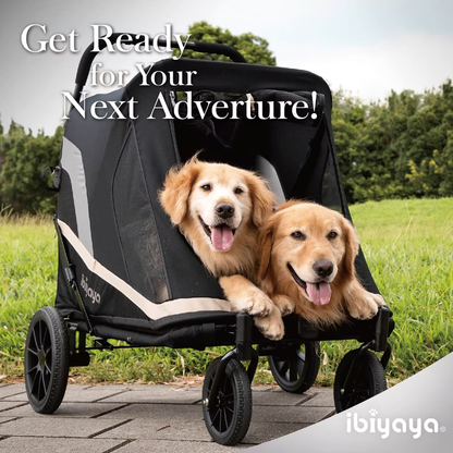 IBIYAYA Grand Cruiser Dog Stroller For Up To 50Kg