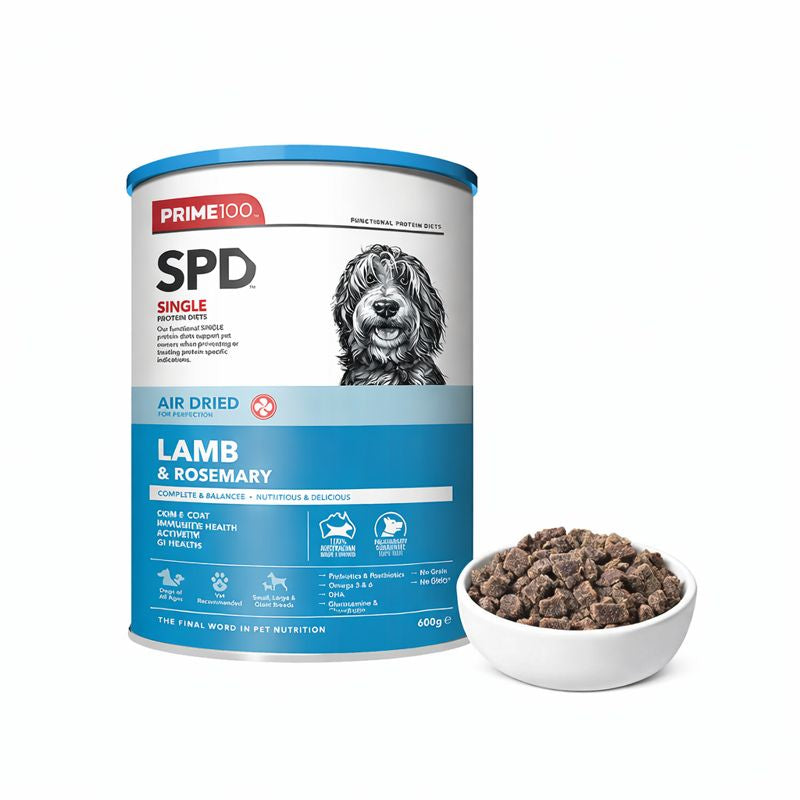 PRIME100 SPD Air Dried Lamb & Rosemary Dog Food