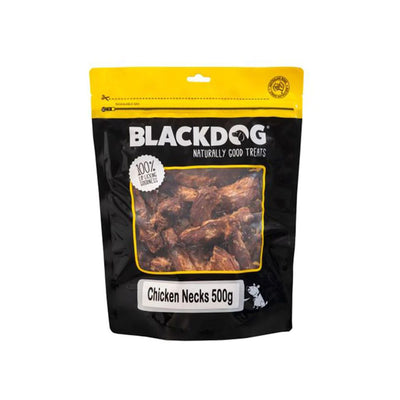 BLACKDOG Chicken Necks Nature Dog Treats 500g
