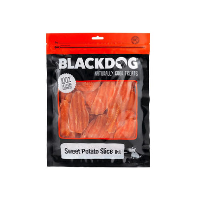 BLACKDOG Sweet Potato Slice Nature Dog Treats 1kg