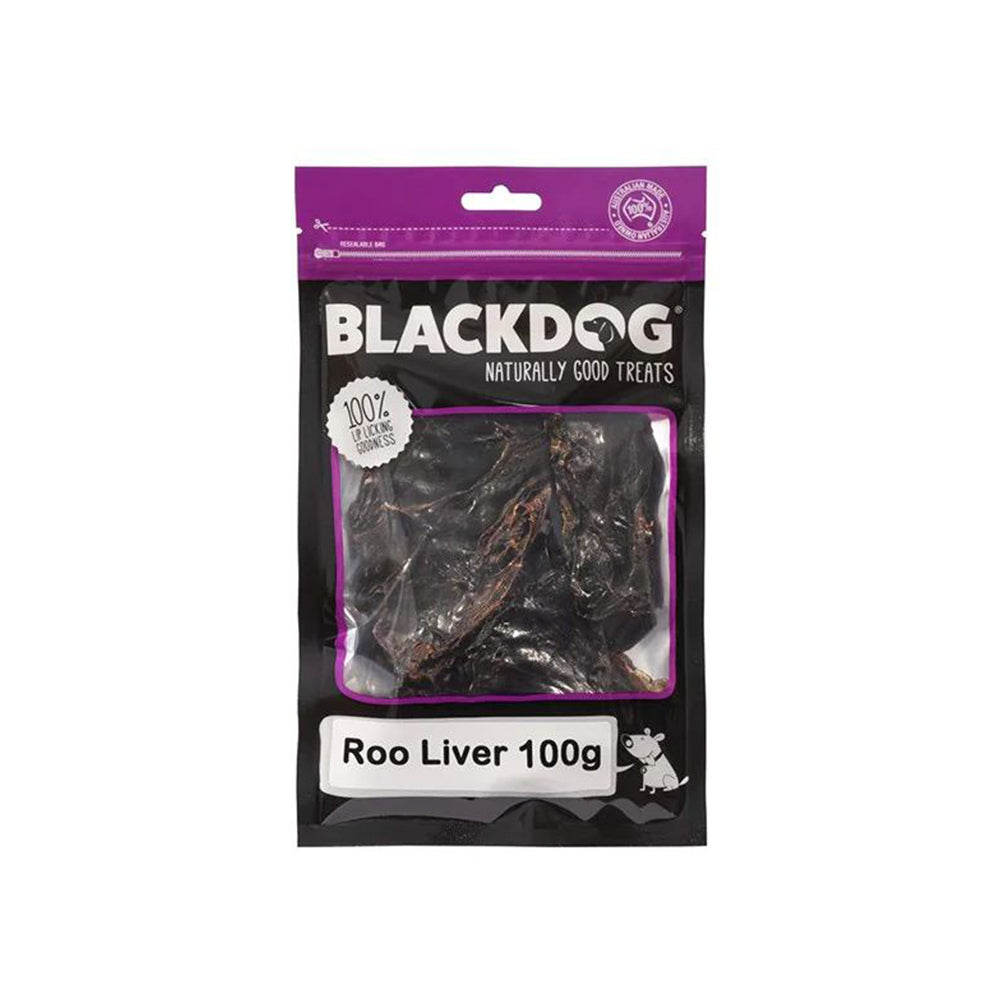 BLACKDOG Roo Liver Nature Dog Treats 100g