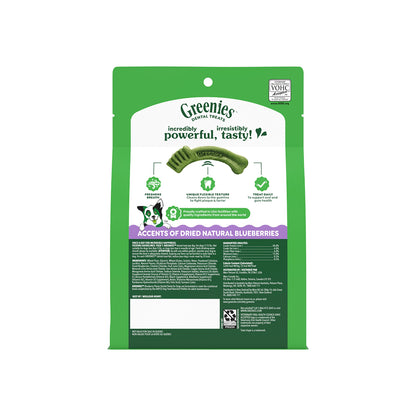 GREENIES Blueberry Teenie Dog Dental Treats 340g