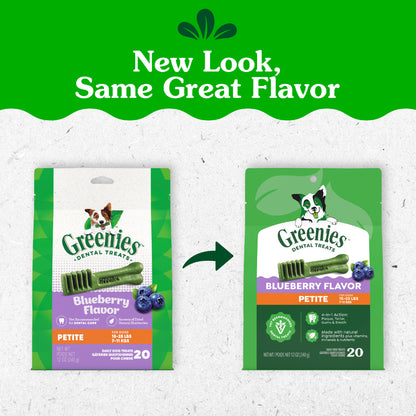 GREENIES Blueberry Petite Dog Dental Treats 340g
