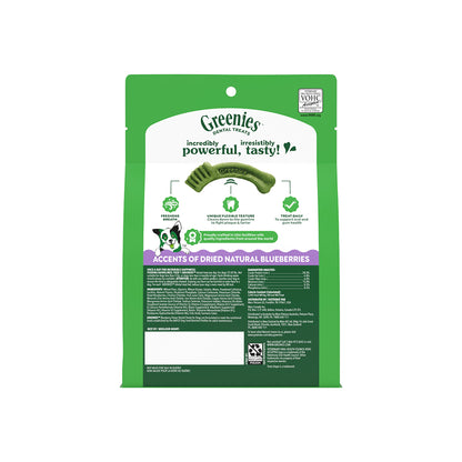 GREENIES Blueberry Regular Dog Dental Treats 340g