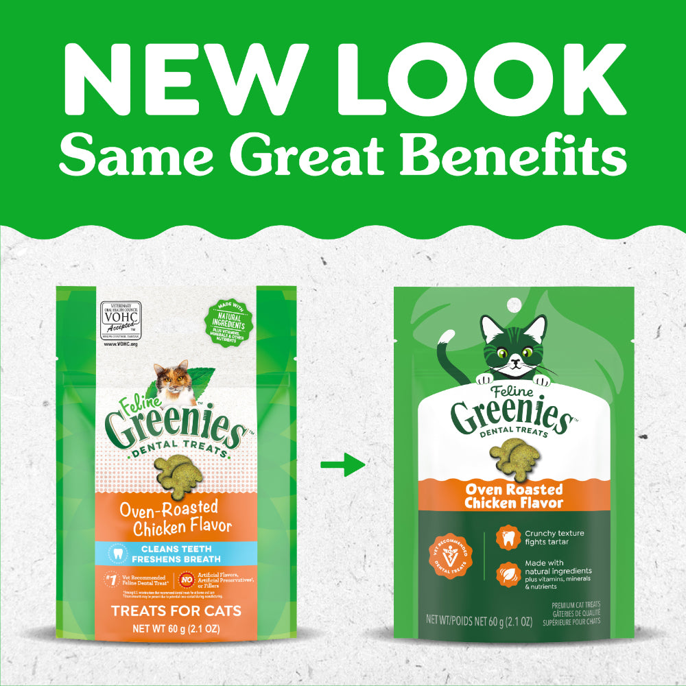 GREENIES Chicken Feline Dental Treats 60g