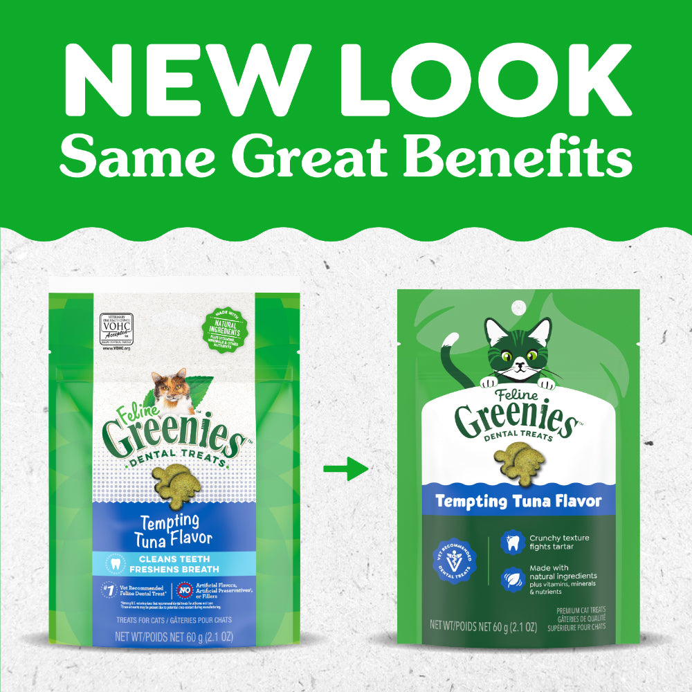 GREENIES Feline Tuna Cat Dental Treats 60g