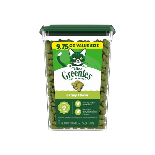 GREENIES Catnip Flavor Dental Cat Treats 277g