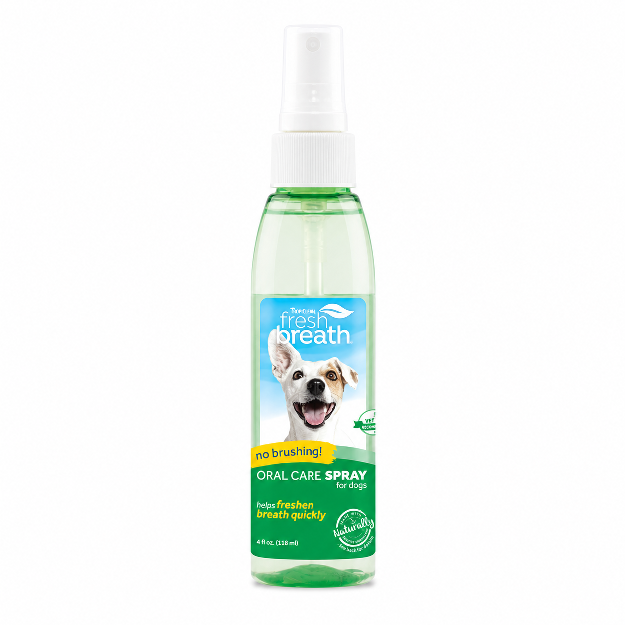 TROPICLEAN Fresh Breath Original Oral Care Spray For Dogs 118ml