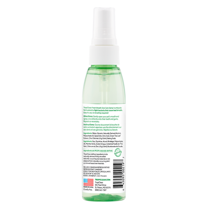 TROPICLEAN Fresh Breath Original Oral Care Spray For Dogs 118ml