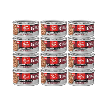 ORIJEN Chunks & Shreds - Beef & Tuna Entrée Wet Cat Food