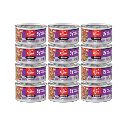 ORIJEN Chunks & Shreds - Chicken & Tuna Entrée Kitten Wet Cat Food