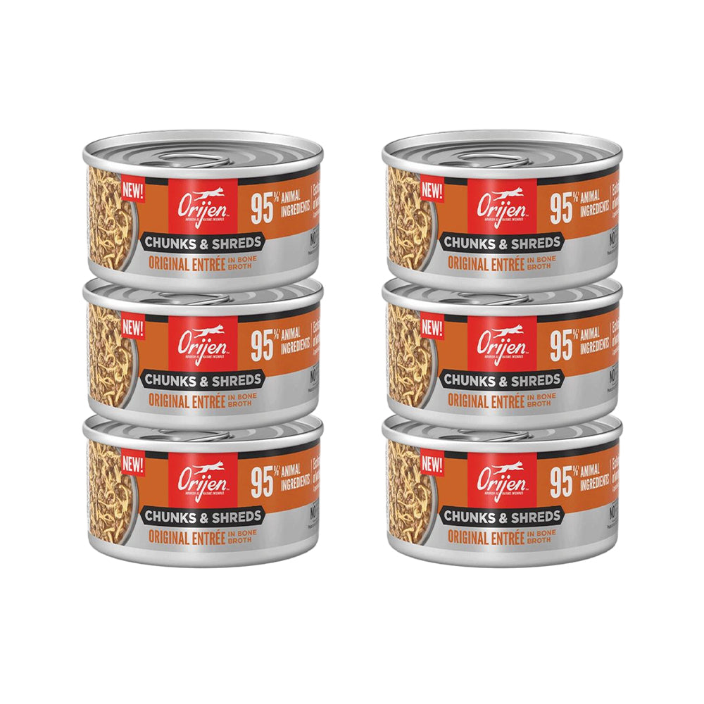 ORIJEN Chunks & Shreds - Original Entrée Adult Wet Cat Food