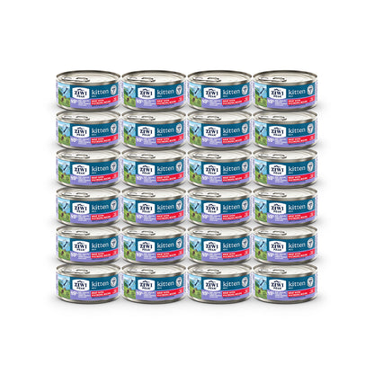 ZIWI PEAK Beef with Mackerel Recipe Kitten Wet Cat Food Cans