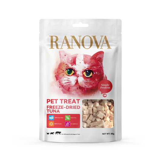RANOVA Tuna Freeze Dried Cat Treats 50g