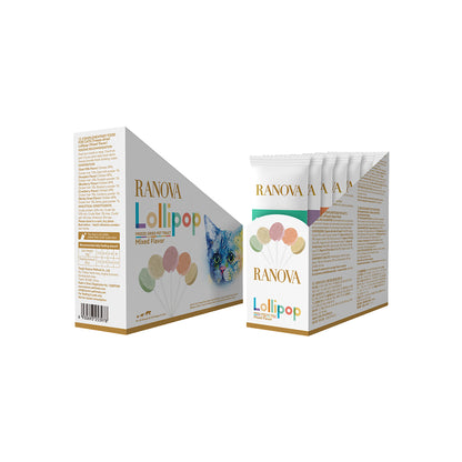RANOVA Lollipop Mixed Flavor Freeze Dried Cat Treats 21g