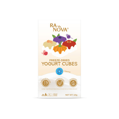 RANOVA Yogurt Cubes Mixed Flavor Freeze Dried Pet Treats 40g