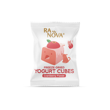 RANOVA Yogurt Cubes Mixed Flavor Freeze Dried Pet Treats 40g