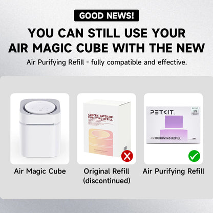 PETKIT Concentrated Air Purifying Refill 50ml 4 Packs For X & MAX & MAX2