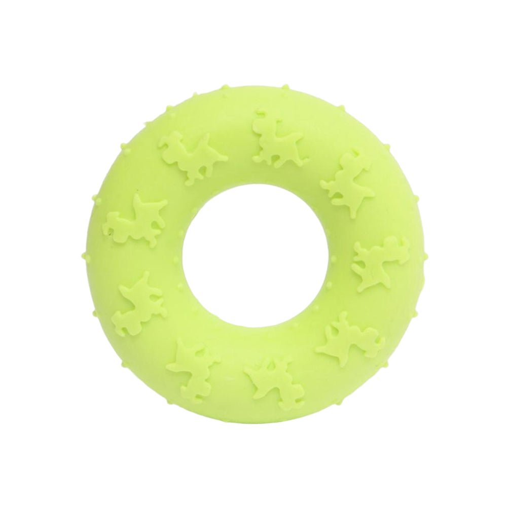 Yellow Rubber Dog Chew Toy