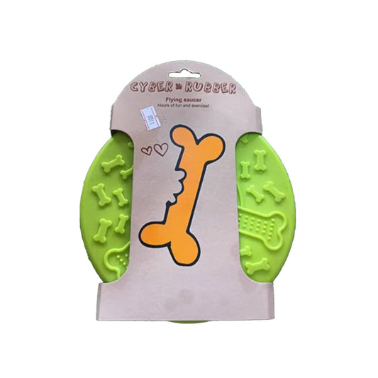 Green Dog Training Frisbee Interactive Toy