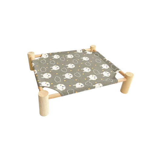 All-Season Comfortable Wooden Pet Bed